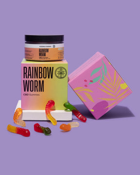 Rainbow Worms 250mg